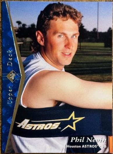 Phil Nevin #62 Baseball Cards 1995 Upper Deck