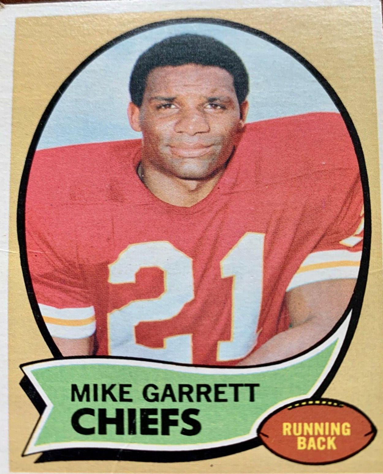 Mike Garrett #179 Football Cards 1970 Topps