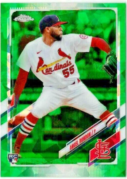 Angel Rondon #US67 2021 Topps Chrome Update Sapphire Baseball