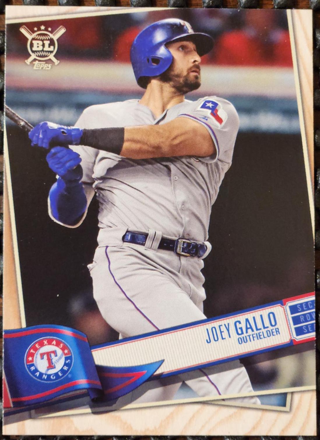 Joey Gallo #42 Baseball Cards 2019 Topps Big League