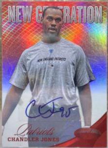 Chandler Jones [Mirror Red Autograph] #259