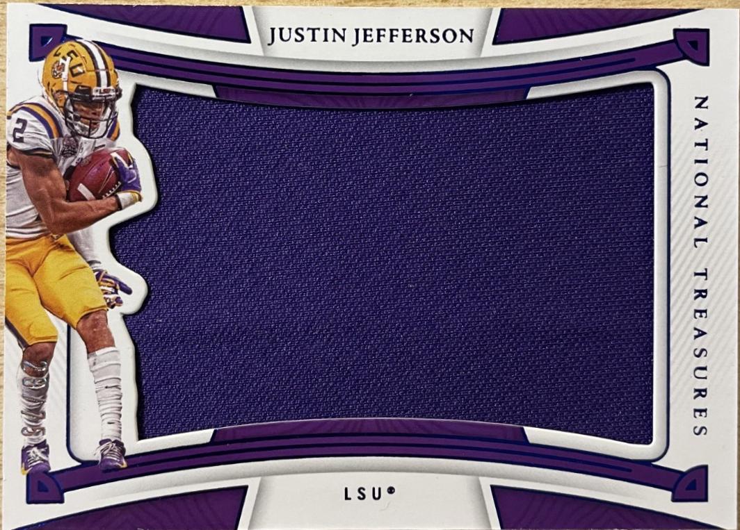 Justin Jefferson [Blue] #SL-JUJ