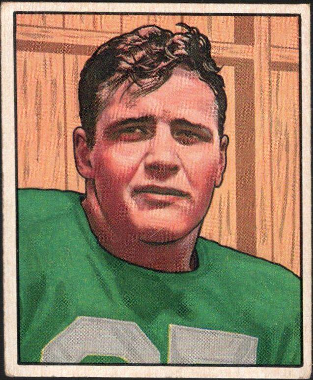 Barry French #42 Football Cards 1950 Bowman