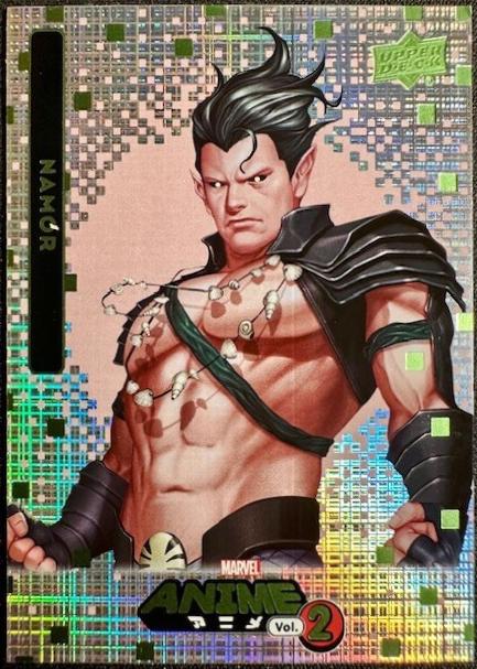 Namor [Thatched Foil] #62 Prices | Marvel 2023 Upper Deck Anime Volume ...