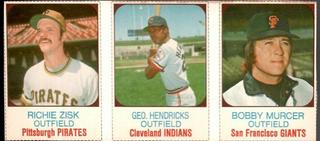 Bobby Murcer, Geo. Hendricks, Richie Zisk