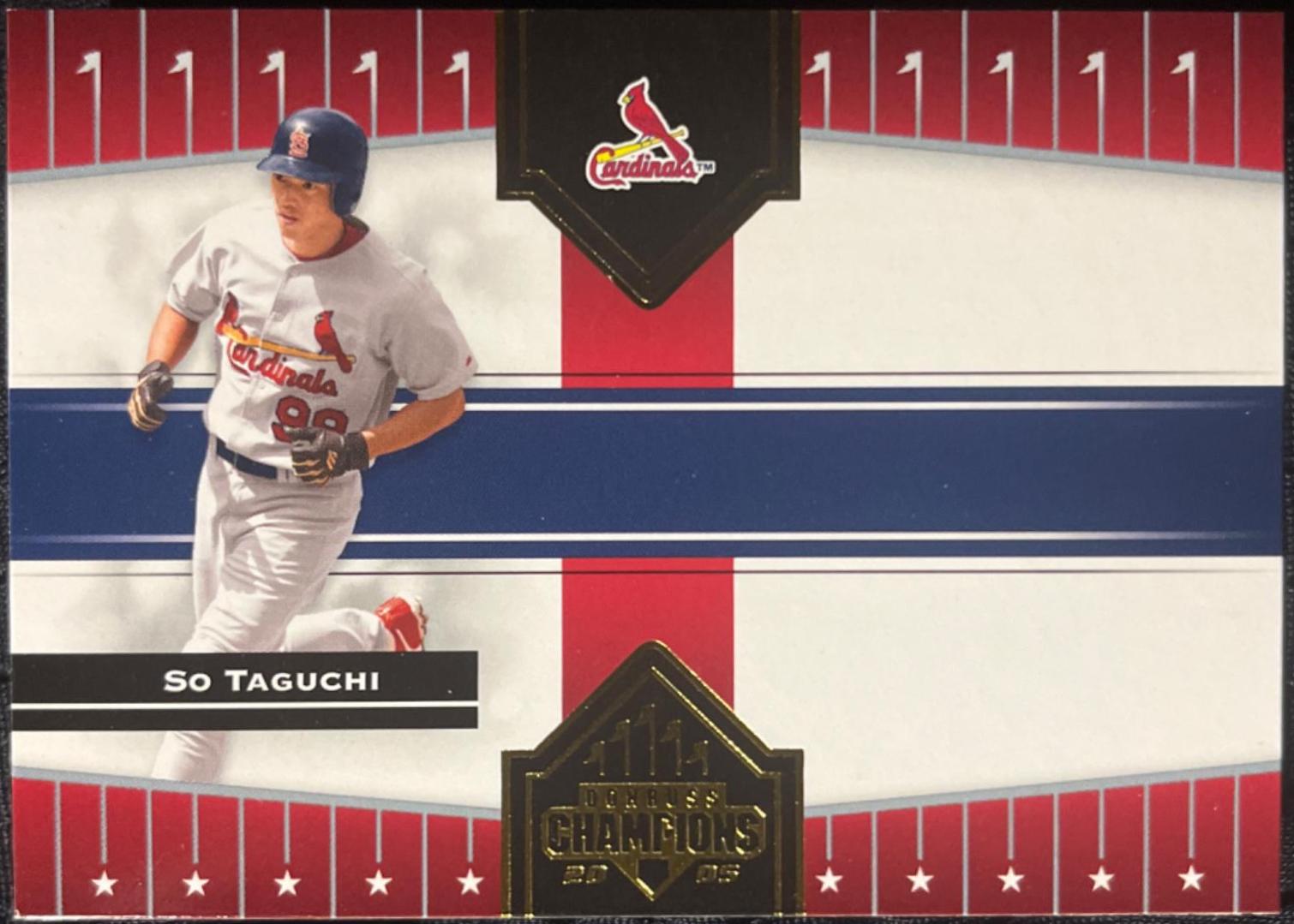 So Taguchi #81 Baseball Cards 2005 Donruss Champions