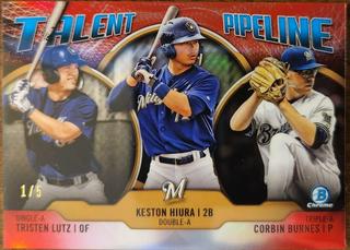 Tristen Lutz, Keston Hiura, Corbin Burnes