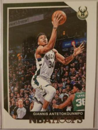Giannis Antetokounmpo #4 Basketball Cards 2018 Panini Hoops