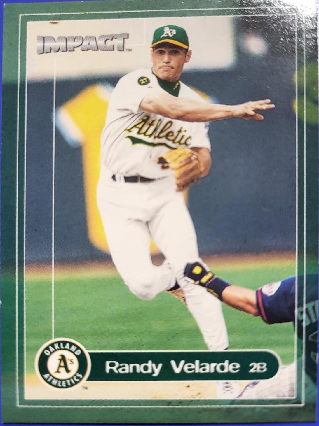 Randy Velarde #32 Baseball Cards 2000 Fleer Impact
