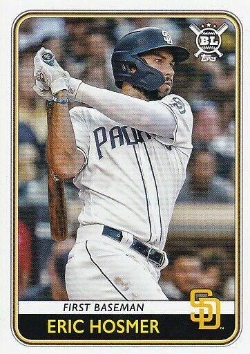 Eric Hosmer #6 Baseball Cards 2020 Topps Big League