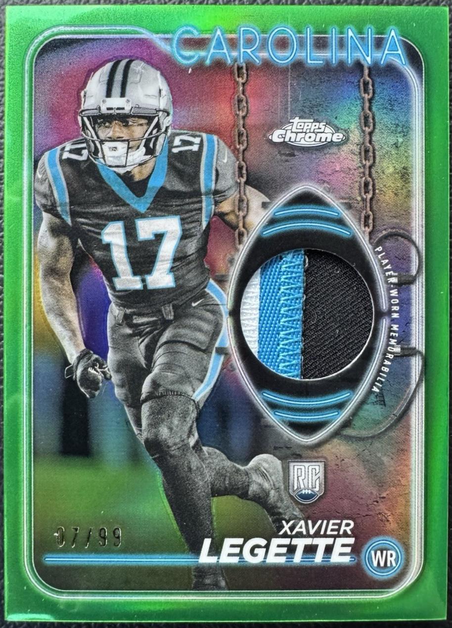 【レア】希少選手チーム供給品 Lampre fondital 6点セット Xavier Legette [Green Refractor] #CRR-XL Prices | 2024 Topps