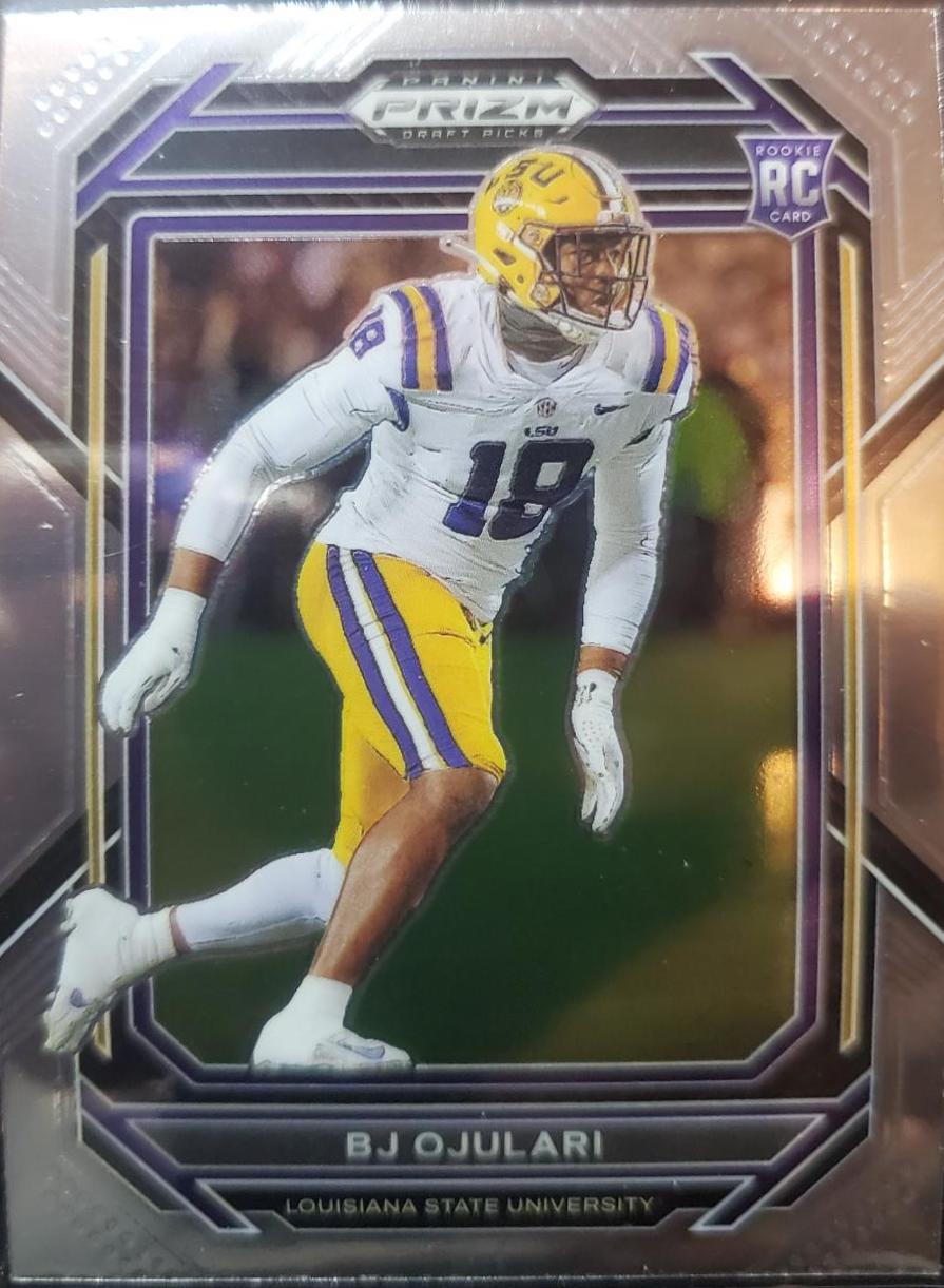 BJ Ojulari #165 Football Cards 2023 Panini Prizm Draft Picks