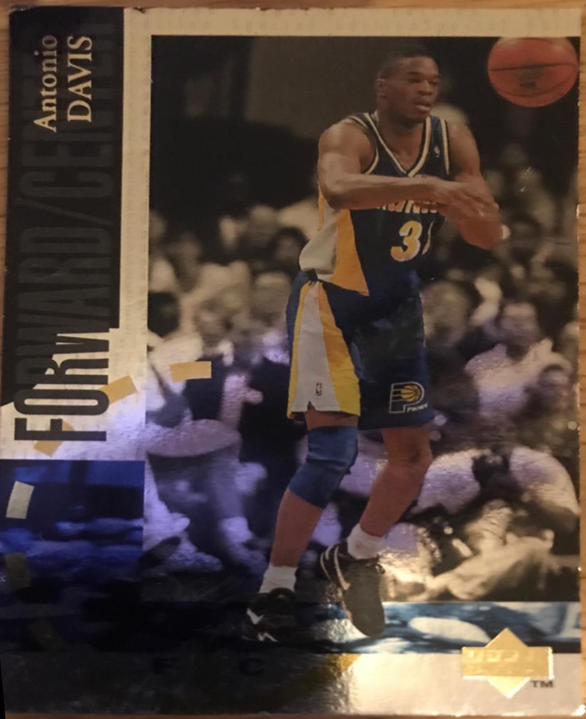 Antonio Davis #SE125 Basketball Cards 1995 Upper Deck Special Edition