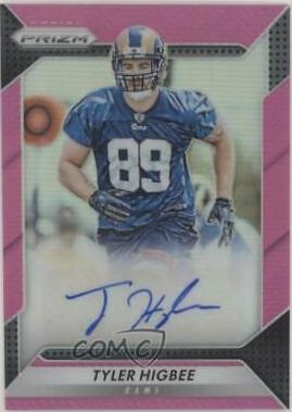 Tyler Higbee [Pink] #RA-THB