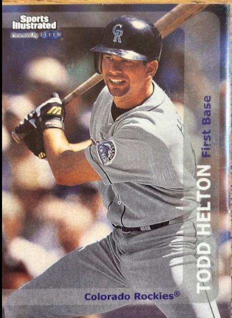 Todd Helton #92 Baseball Cards 1999 Sports Illustrated