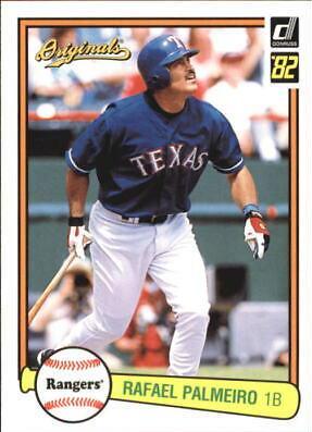Rafael Palmeiro #98 Baseball Cards 2002 Donruss Originals