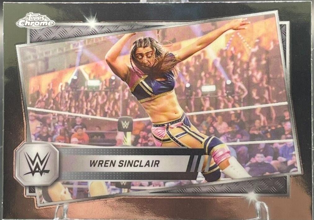 Wren Sinclair #164 Wrestling Cards 2025 Topps Chrome WWE