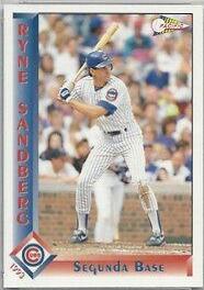 Ryne Sandberg #62 Baseball Cards 1993 Pacific Spanish