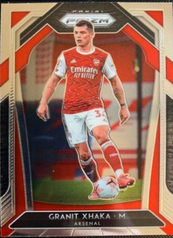 Granit Xhaka #38 Soccer Cards 2020 Panini Prizm Premier League