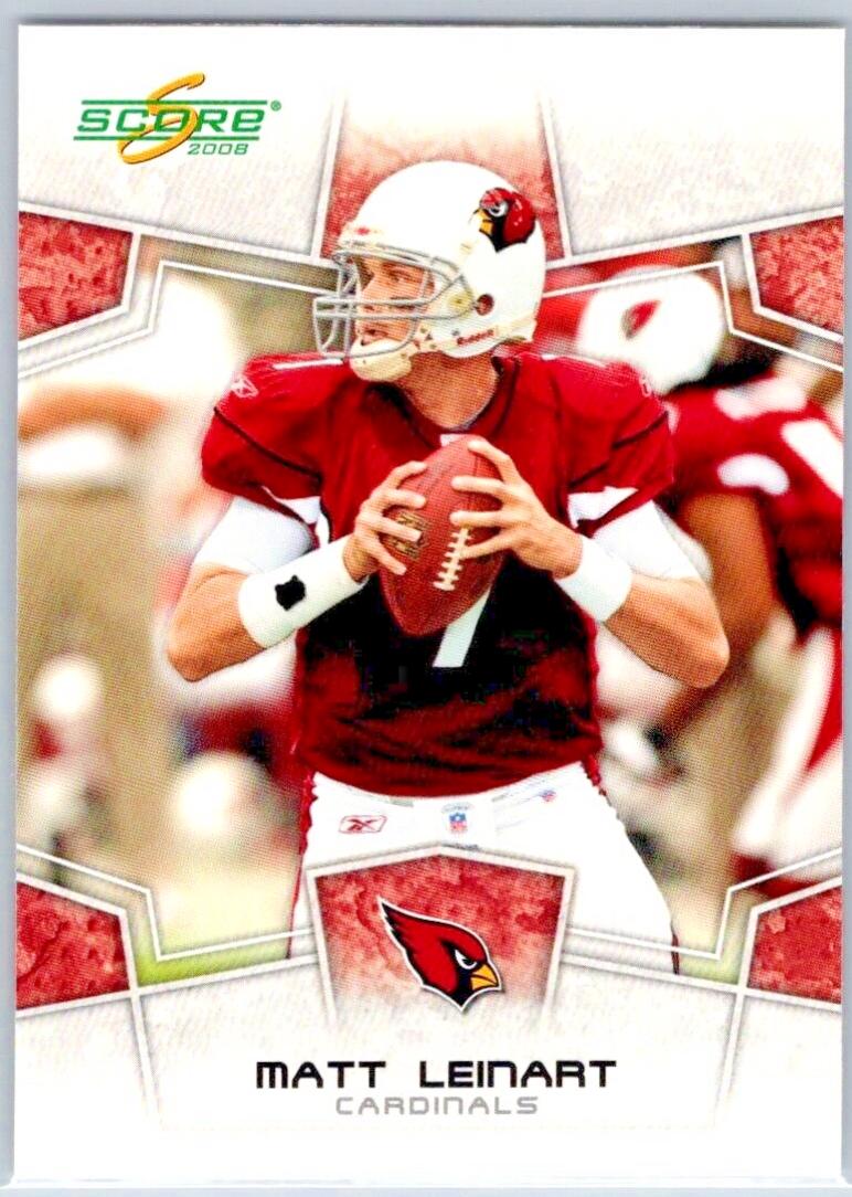 Matt Leinart #1 Football Cards 2008 Panini Score