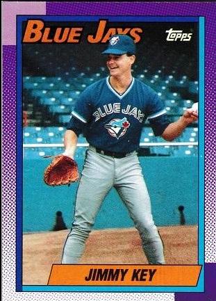 Jimmy Key #371 Baseball Cards 1990 Topps