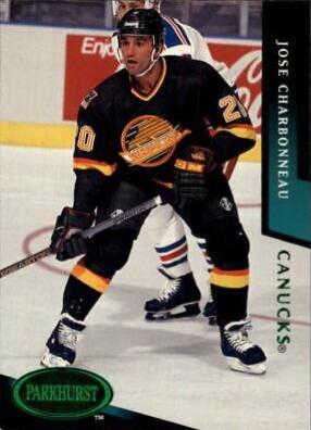 Jose Charbonneau #484 Hockey Cards 1993 Parkhurst