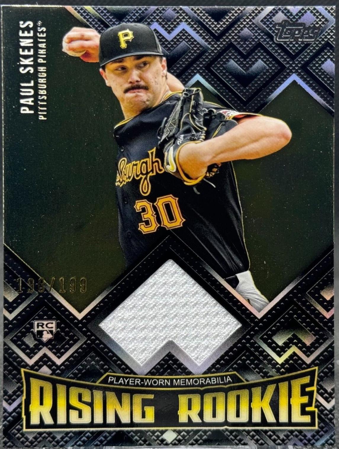 Paul Skenes [Black] #RRR-PS Prices | 2024 Topps Update Rising 