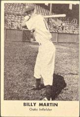Billy Martin Baseball Cards 1949 Remar Bread Oakland Oaks Prices