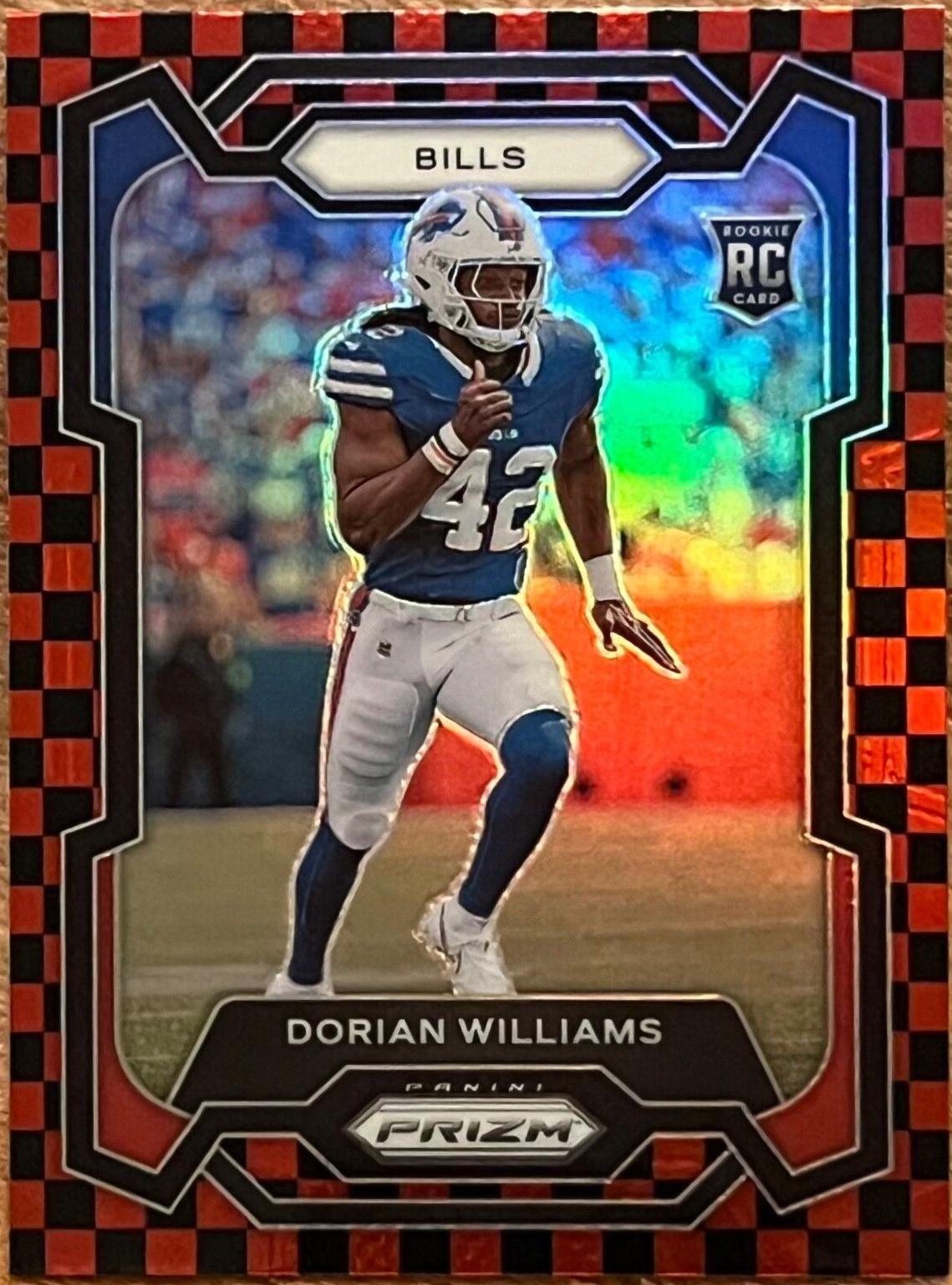 Dorian Williams #309 2023 Panini Prizm Football