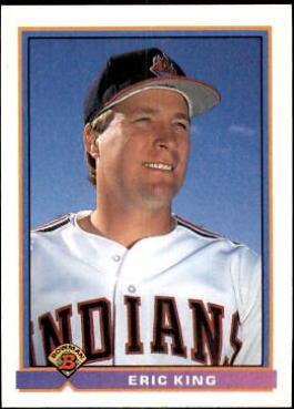 Eric King #63 Baseball Cards 1991 Bowman
