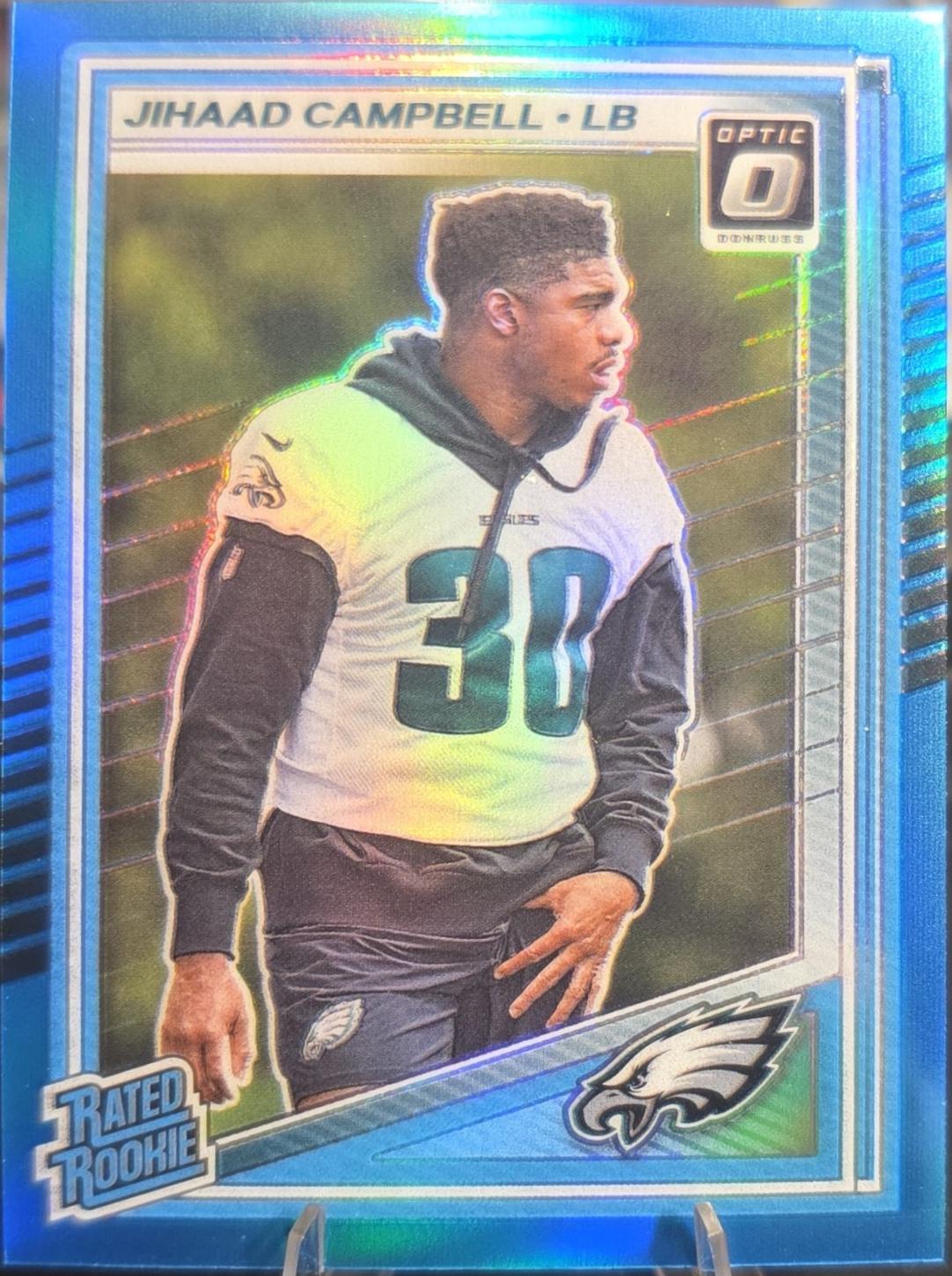 Jihaad Campbell [Neon Blue] #266