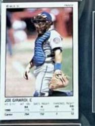 Joe Girardi #49 Baseball Cards 1991 Panini Stickers