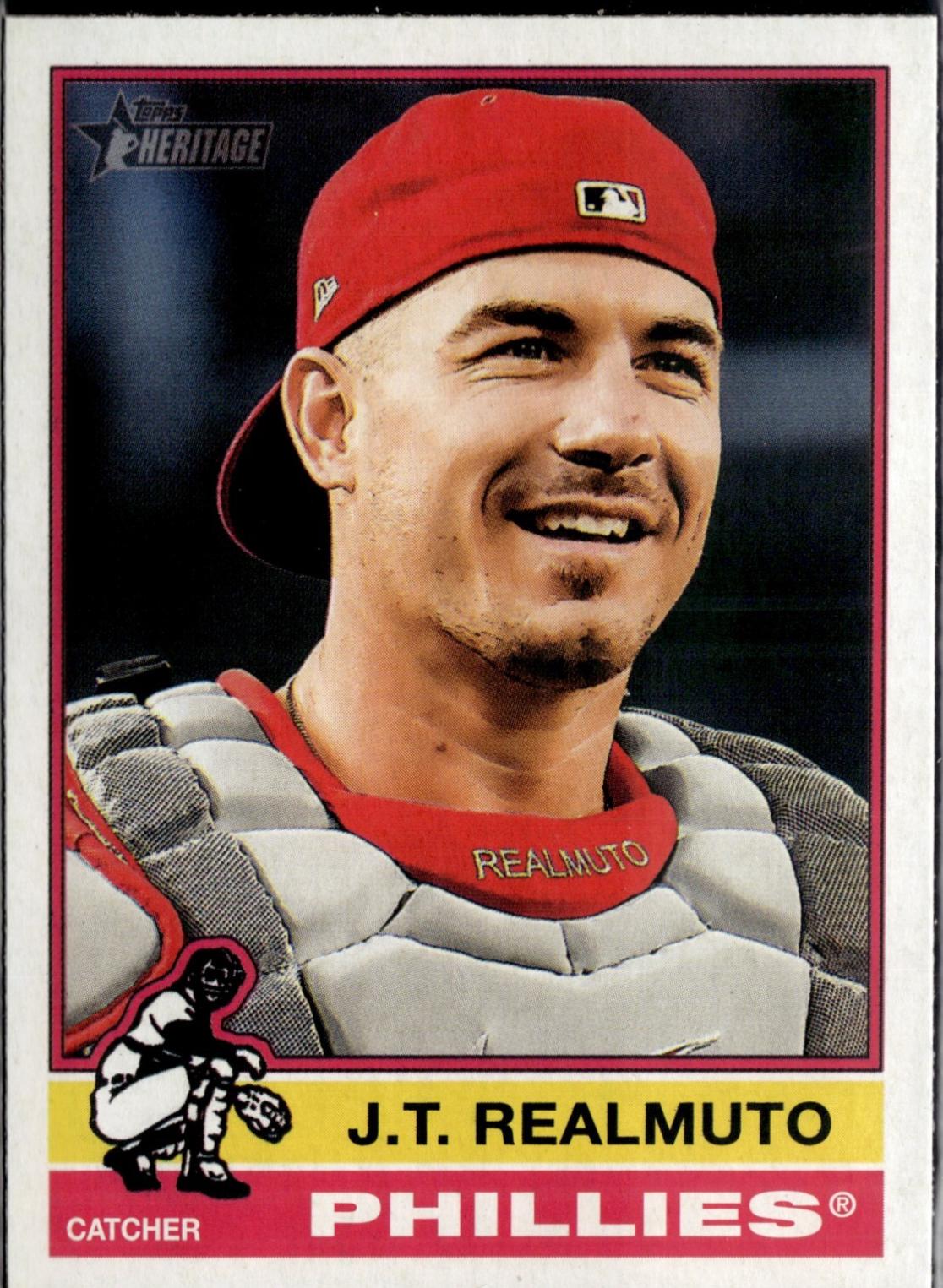 J.t. Realmuto #143 Baseball Cards 2025 Topps Heritage