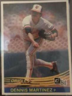 Dennis Martinez #633 Baseball Cards 1984 Donruss