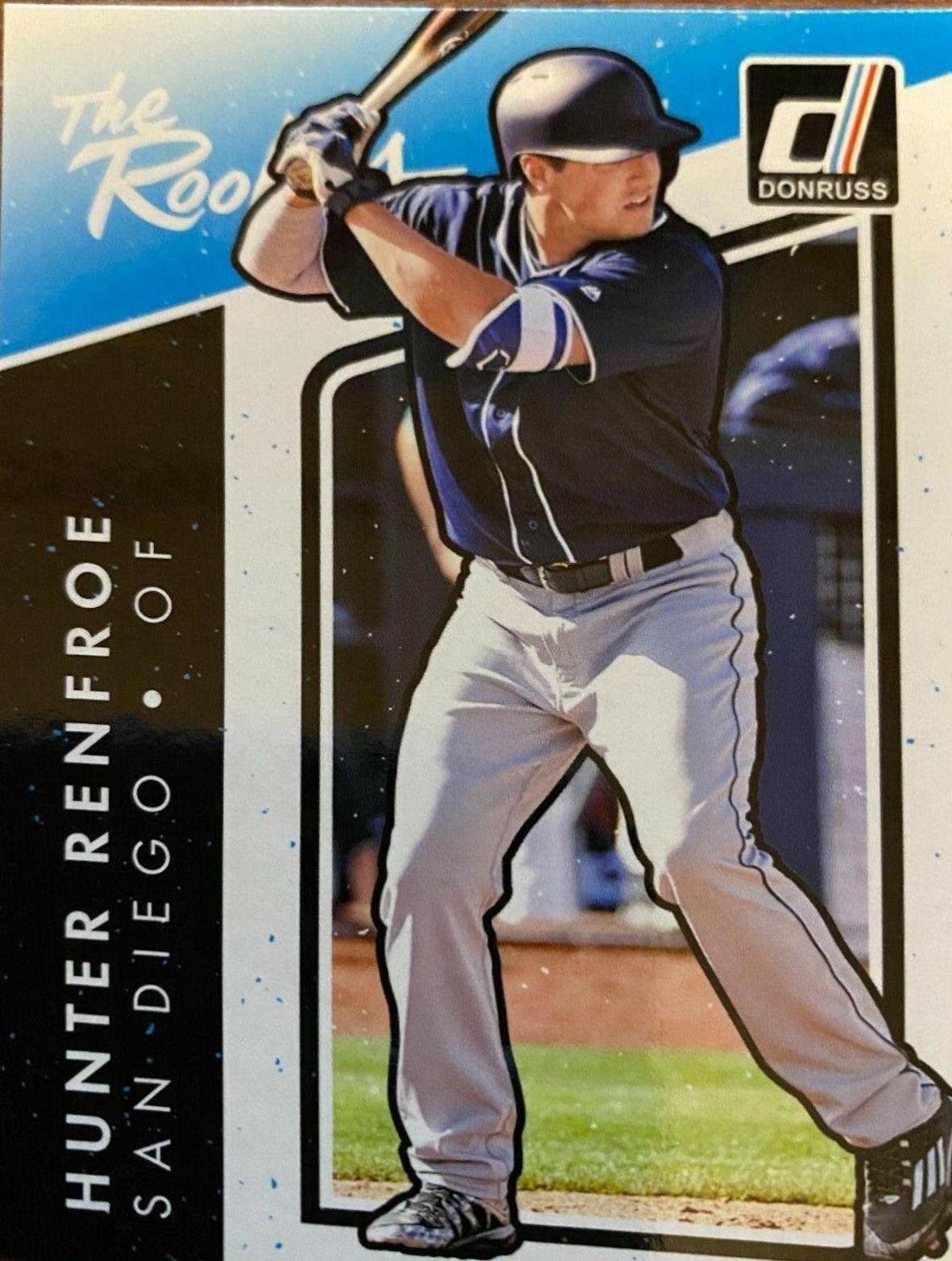 Hunter Renfroe #TR-11 Baseball Cards 2017 Panini Donruss the Rookies