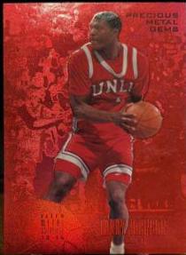 Larry Johnson Metal Universe Precious Metal Gems Red