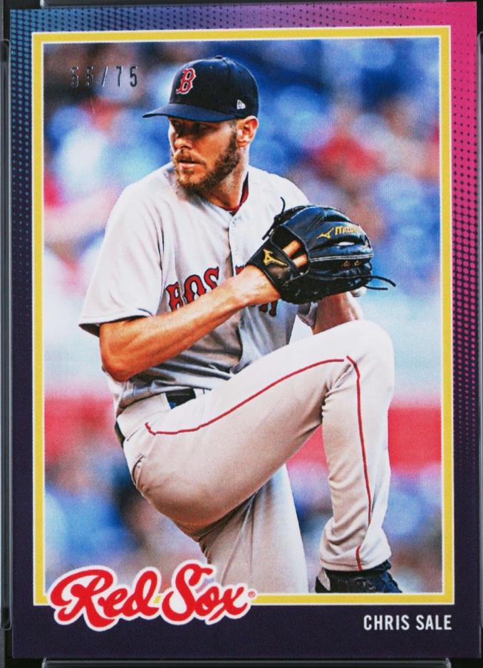 Chris Sale #12A 2018 Topps On Demand Inspired By 1978 Baseball