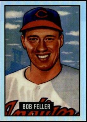 Bob Feller #6 Baseball Cards 2017 Bowman 1951 Chrome