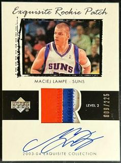 Maciej Lampe Autograph Patch