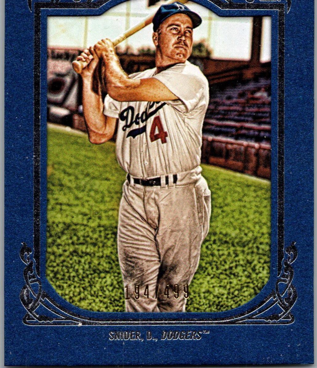 Duke Snider [Framed Paper White] #180