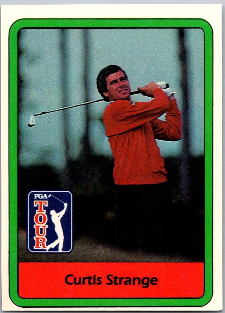Curtis Strange #9 1982 Donruss Golf