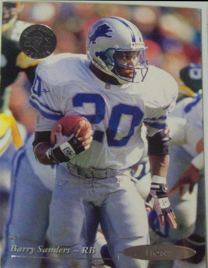 Barry Sanders #105 1995 Sp Championship Football