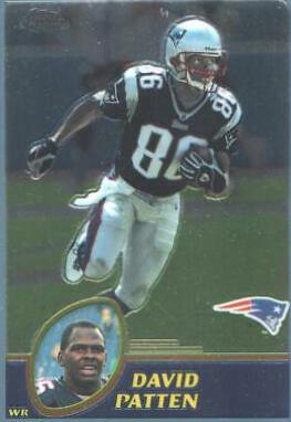 David Patten #7 Football Cards 2003 Topps Chrome