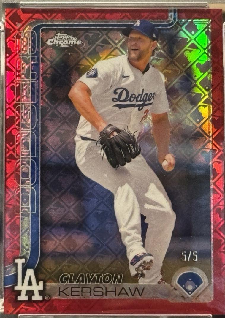 Clayton Kershaw [Red Refractor] #88