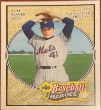 Tom Seaver #27 Baseball Cards 2005 Upper Deck Baseball Heroes