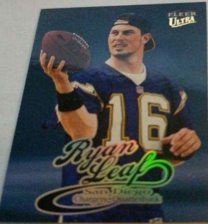 Ryan Leaf #212 Football Cards 1999 Ultra