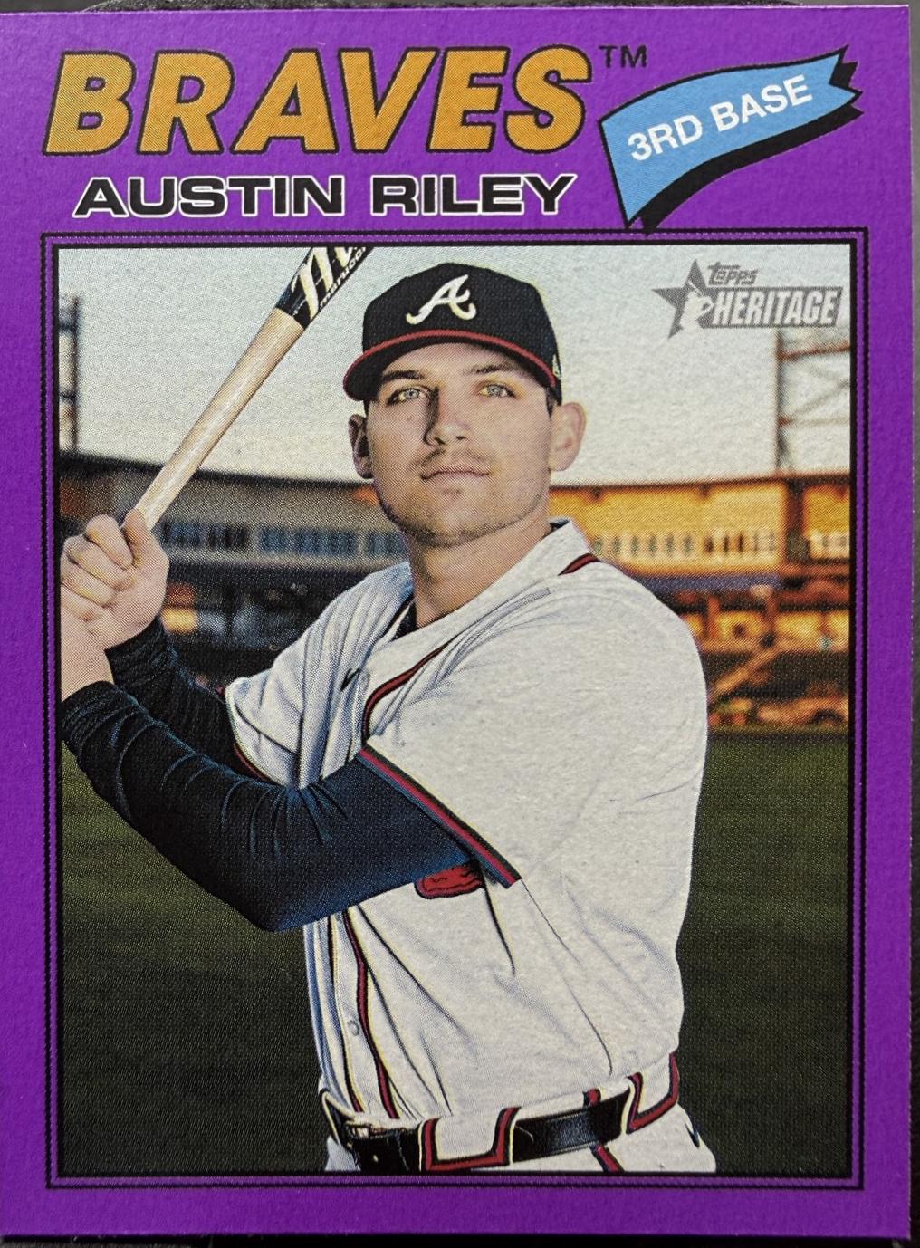 Austin Riley [Light Purple Bordered] #271