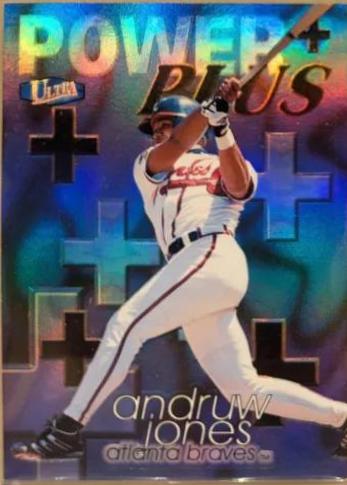 Andruw Jones #2PP Baseball Cards 1998 Ultra Power Plus