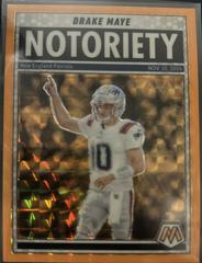 オランク　エミー Drake Maye [Mosaic Orange Fluorescent] #3 Prices | 2025 Panini