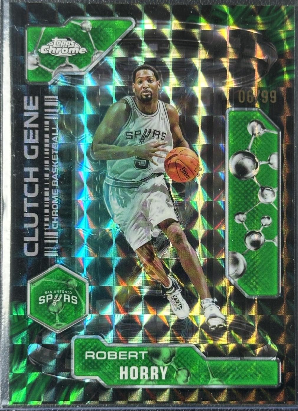 Robert Horry [Refractor Green Geometric] #CG-25